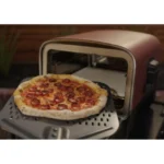 Forno de Pizza NINJA e Exterior Oo101Eu Eletricida Preto Vermelho Prata 2400 W